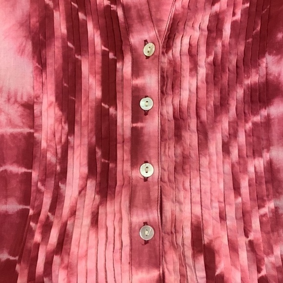 Chico's Red Tie Dyed size 1 - Picture 5 of 8